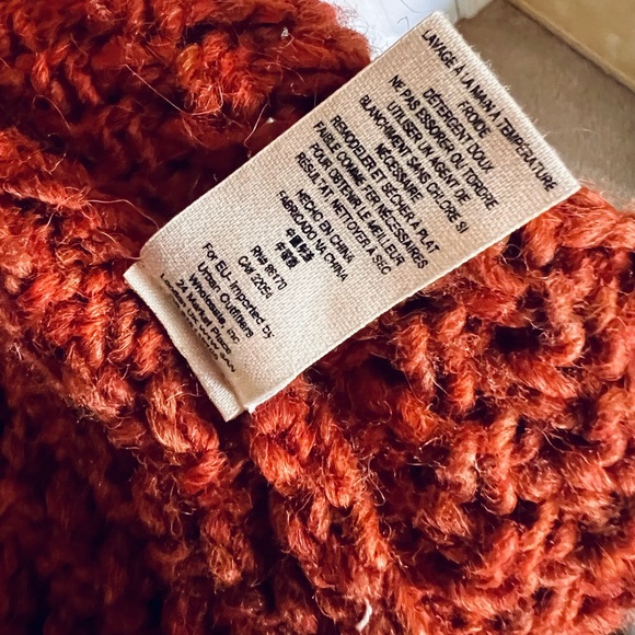 Free People Buttermilk Biscuit Cardigan in rust - Picture 9 of 9